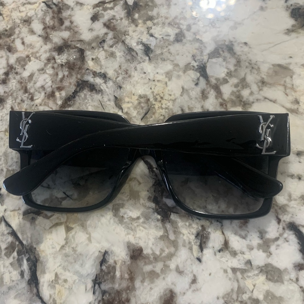 YSL Saint Laurent Square Oversized Sunglasses